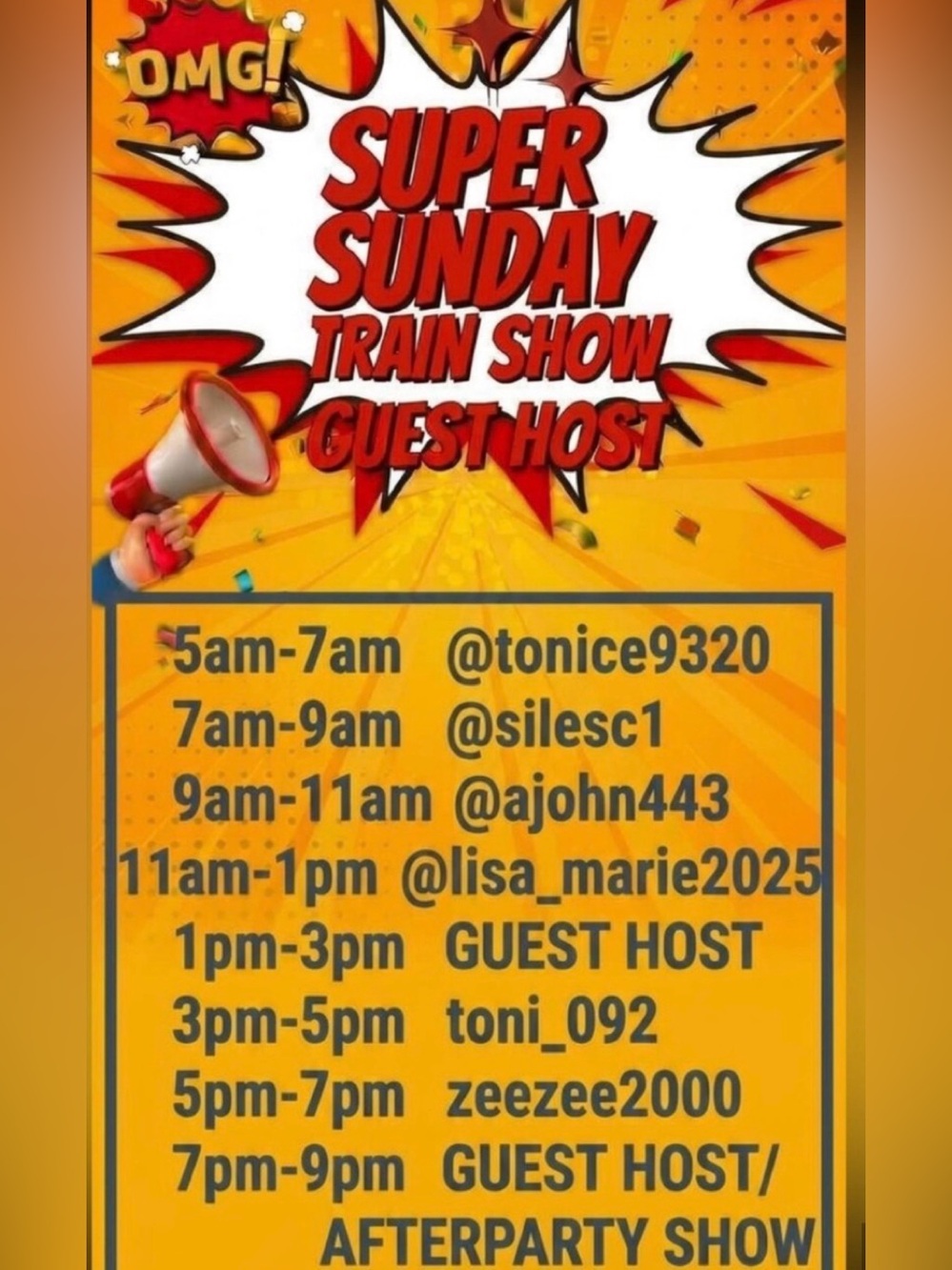 Super Sunday Train Show @zeezee2000